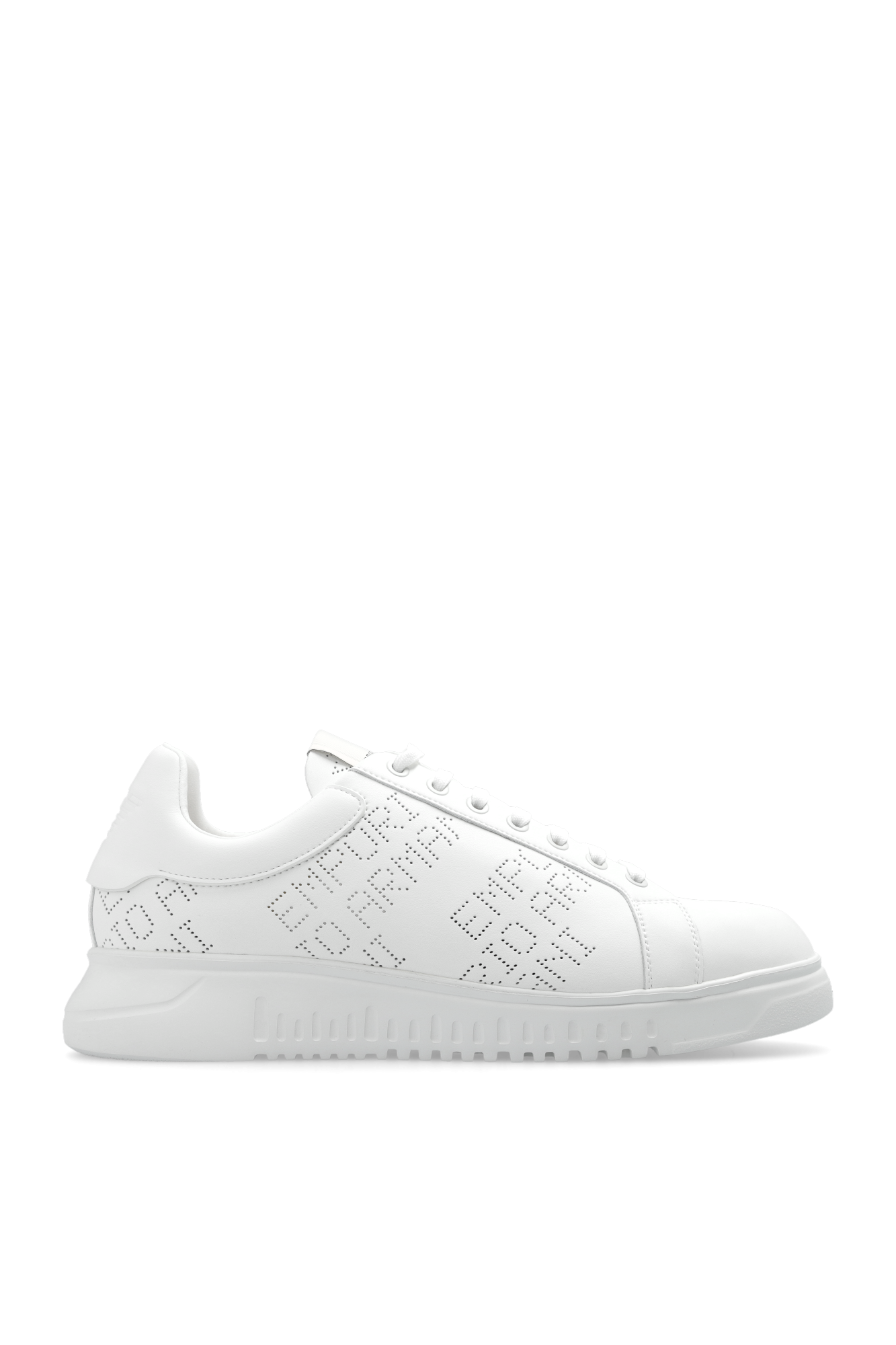 White Lace up sneakers Emporio Armani Vitkac Germany